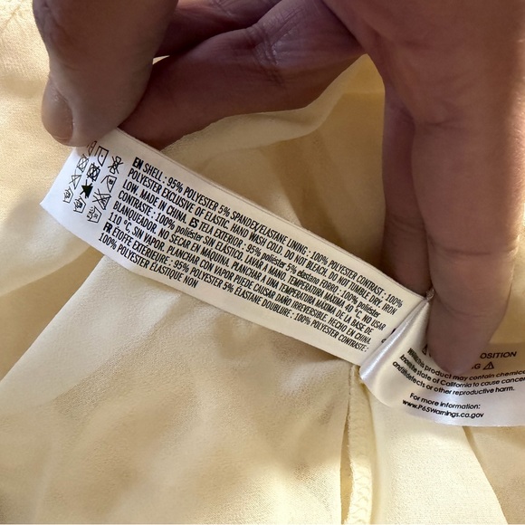 Endless Rose Textured Maxi Dress Ivory Size 1X - Picture 6 of 6